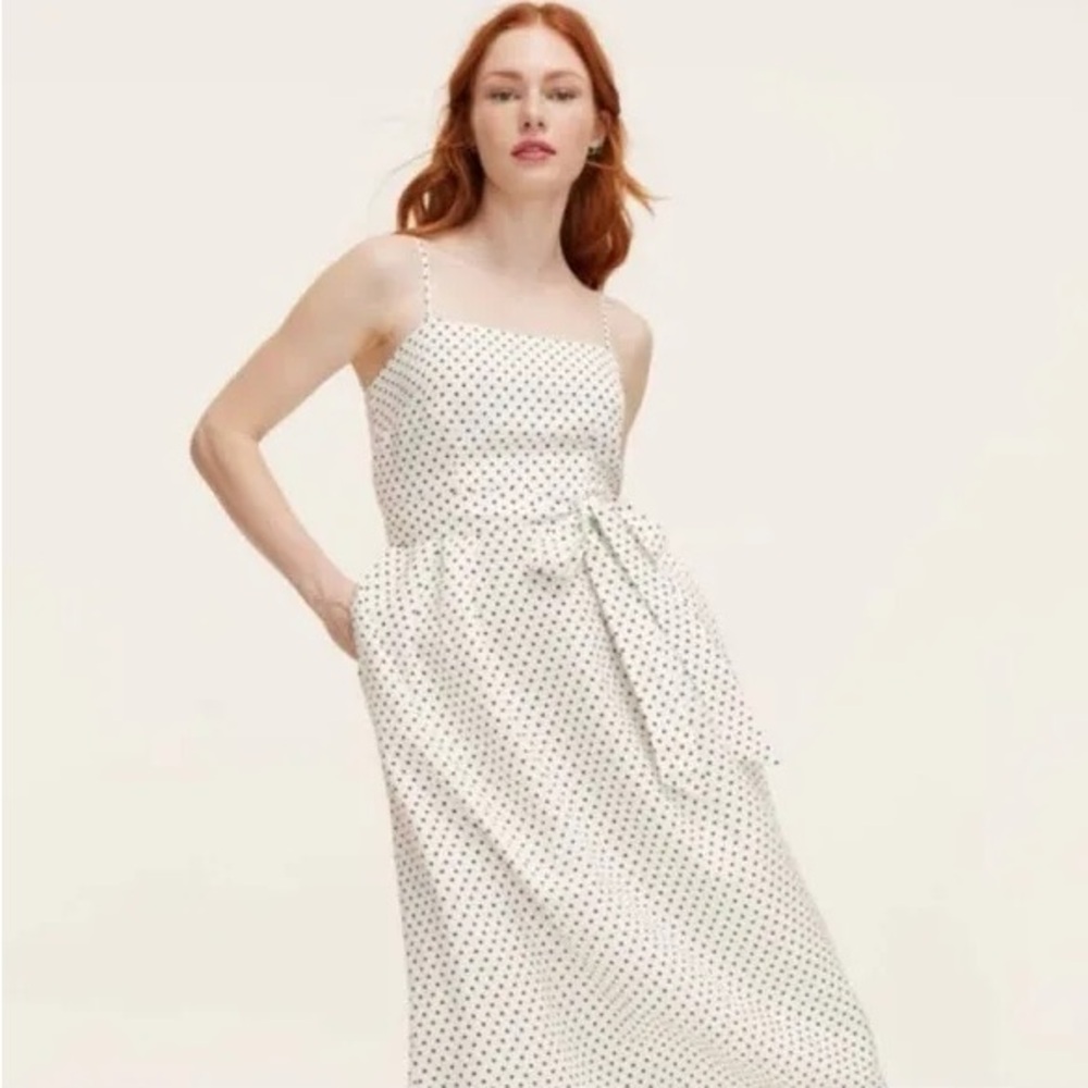 Kate Spade New York X Target Polka Dot Tie-Waist Midi Dress
